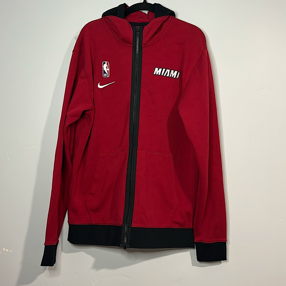 Miami Heat Nike Full Zip Jacket - Picture 1 of 4